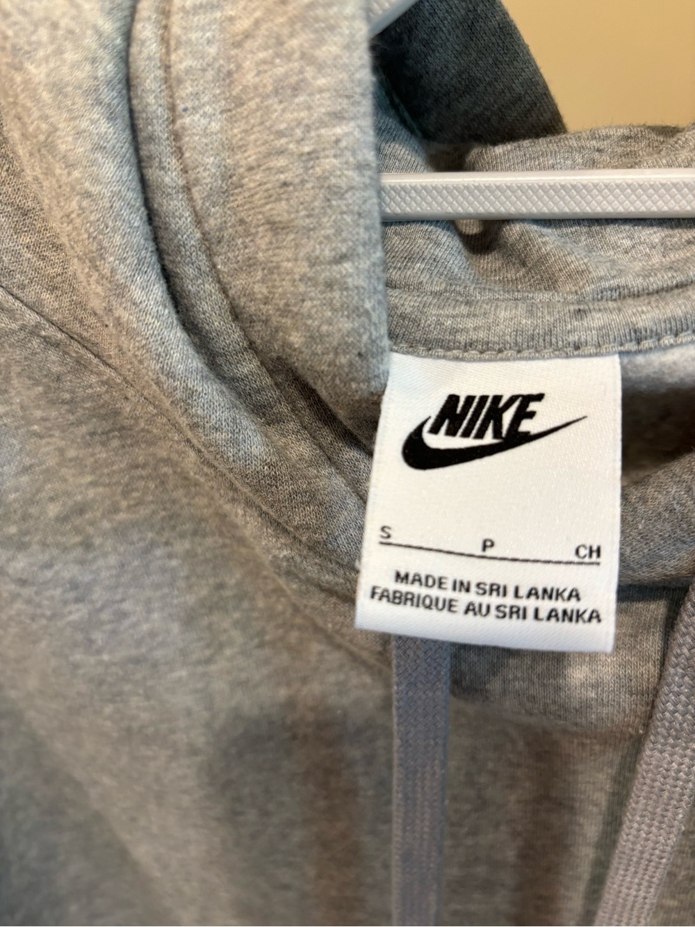 Nike Gray Crewneck Pullover Hoodie - Picture 2 of 2